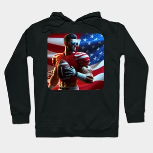 American Man NFL Football Player #25 Hoodie